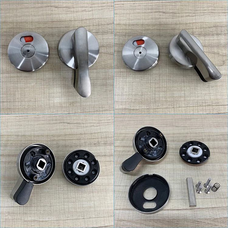 High quality Durable Rustproof Zinc alloy lock for Toilet Cubicle Partition
