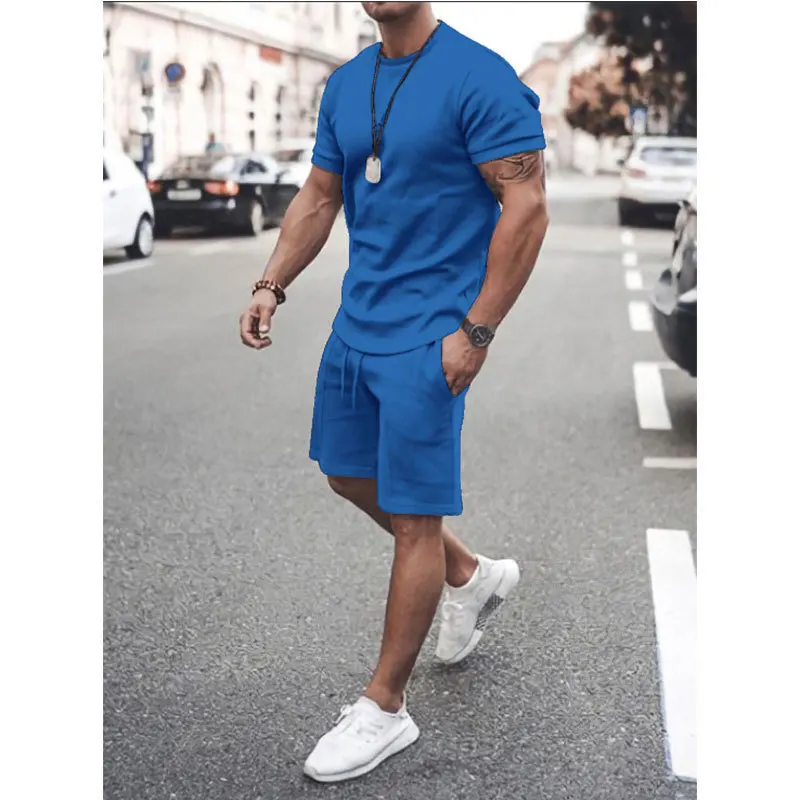 New arrivals 2023 summer men clothing clothes 2023 trending men's biker shorts s summer outfit men 2 two piece short723_voghion.com