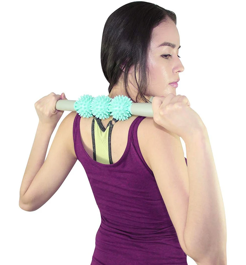 Pvc Hard Ball Fascia Blasting Muscle Roller Cellulite Massager Roller