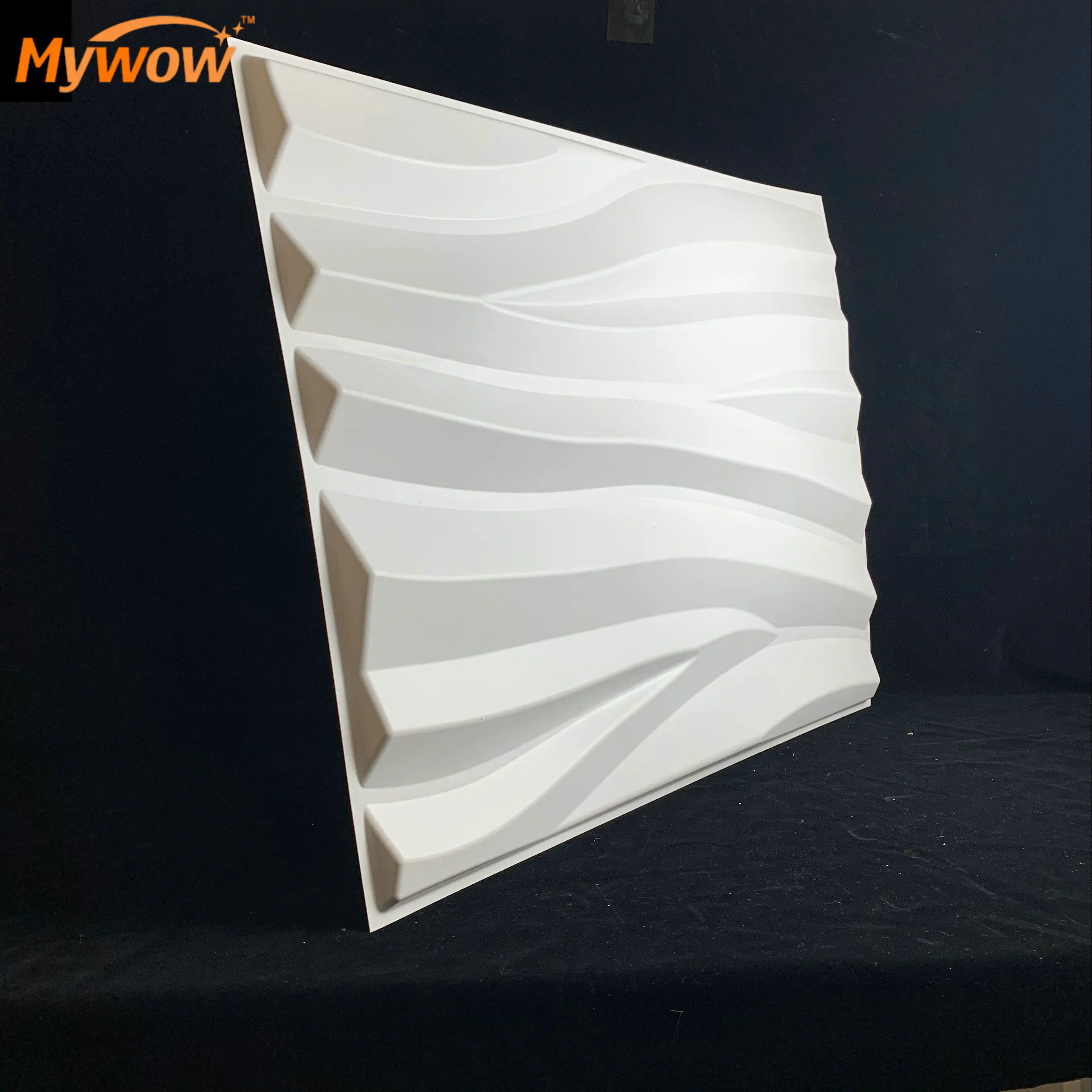  Panel  Dinding  Dekoratif Gypsum  3d Bahan Dekorasi Interior 