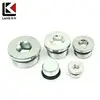 All size available flat face hydraulic quick coupling 120 degree copper fitting