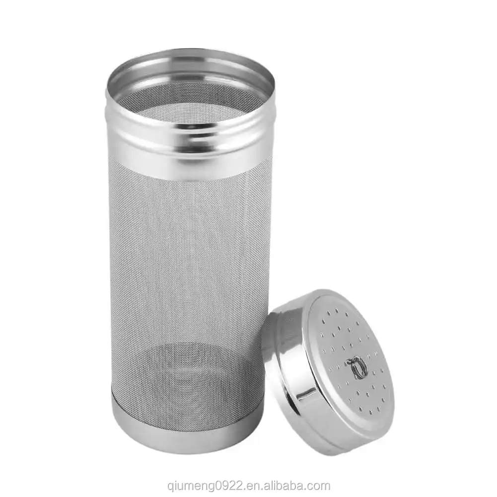 300 Micron Mesh Home Brewing Beer Stainless Steel Filter Dry Hop Spider Hopper for Cornelius Kegs Corny Keg Home Brew 