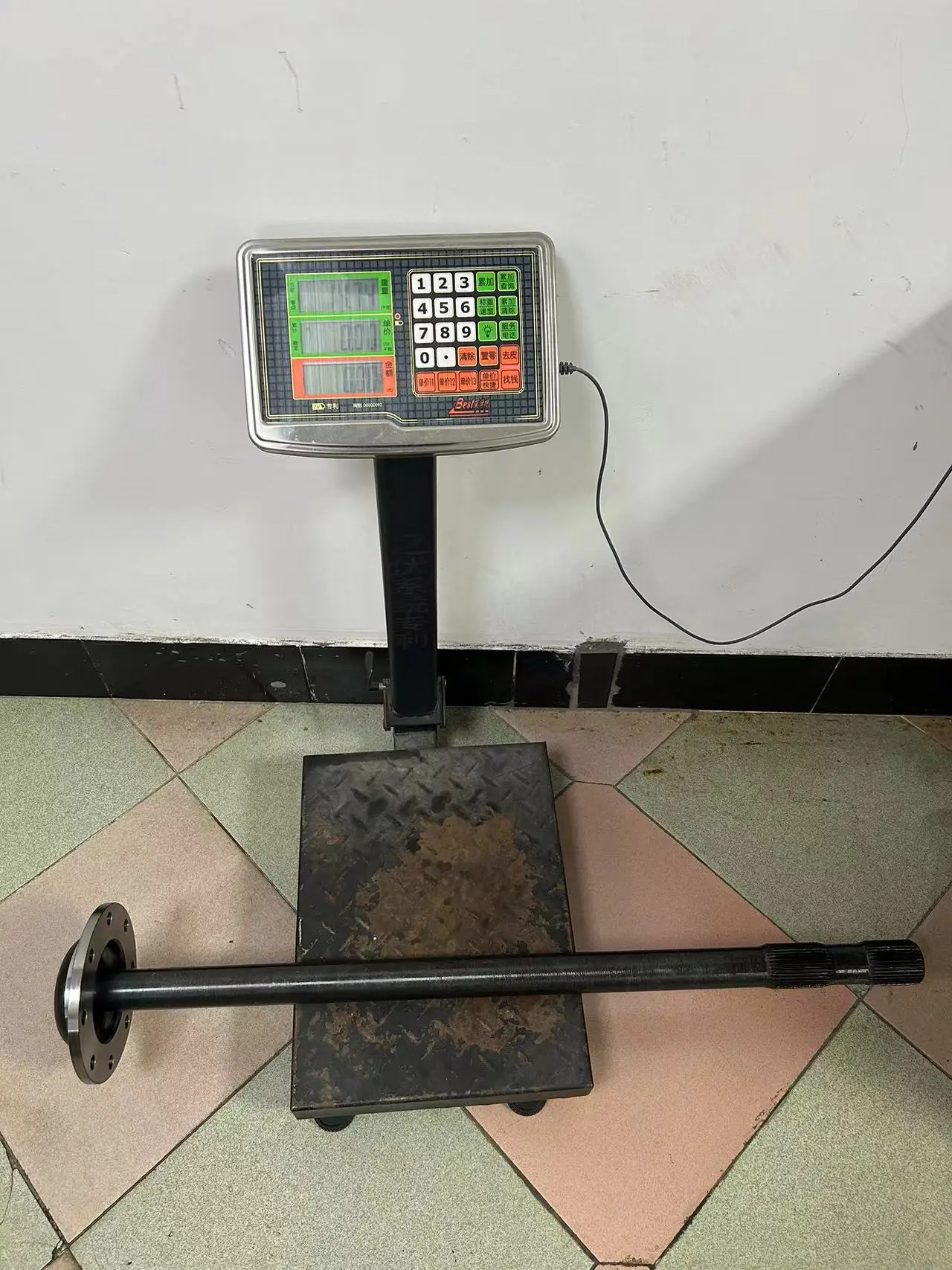 product vit je steel  material  38t 960mm length rear shaft 9703570401 9703570301 for ben z-4