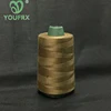 High stretch dyed color cotton spun polyester sewing thread for cushion bed sheets