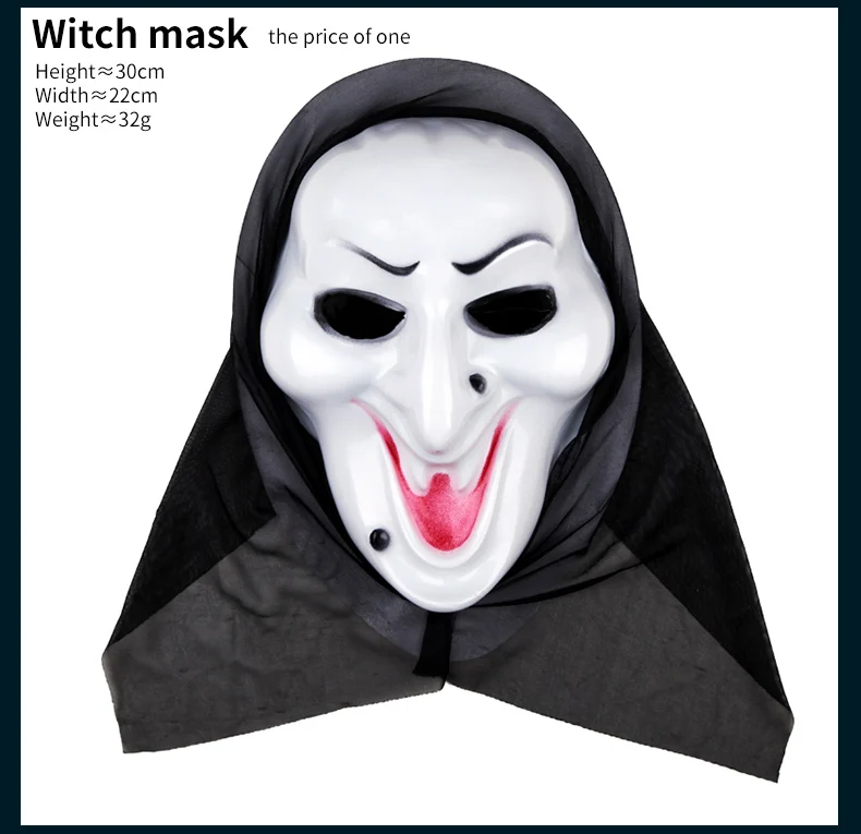 Party Supplies Classic Halloween Devil Mask Horror Devil Scream Mask