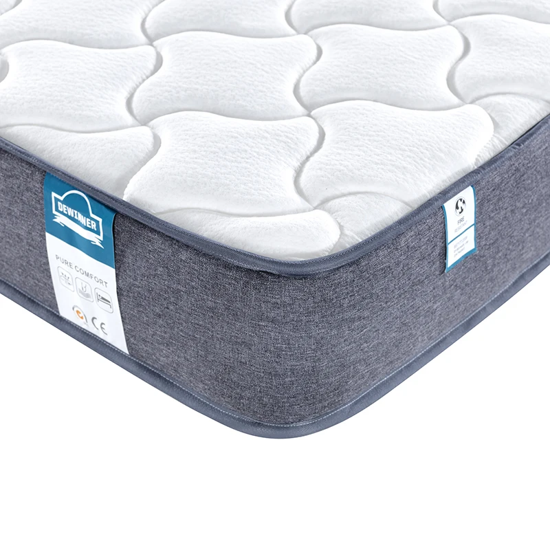 Sleep well  Innerspring Mattress Quality Quilted Tight top Individually Encased Pocket Coils-10-Year Warranty Twin White