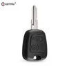 KEYYOU New 2 Buttons Key Case Shell Key Cover For Peugeot Partner Expert 106 206 306 406 Replacement Remote Auto Car Cover
