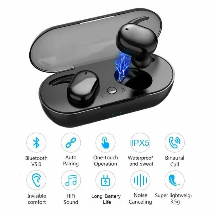 TWS4 Bluetooth 5 Wireless Headset Headphone tws 4 earphone Mini earphone for Android All Smartphone