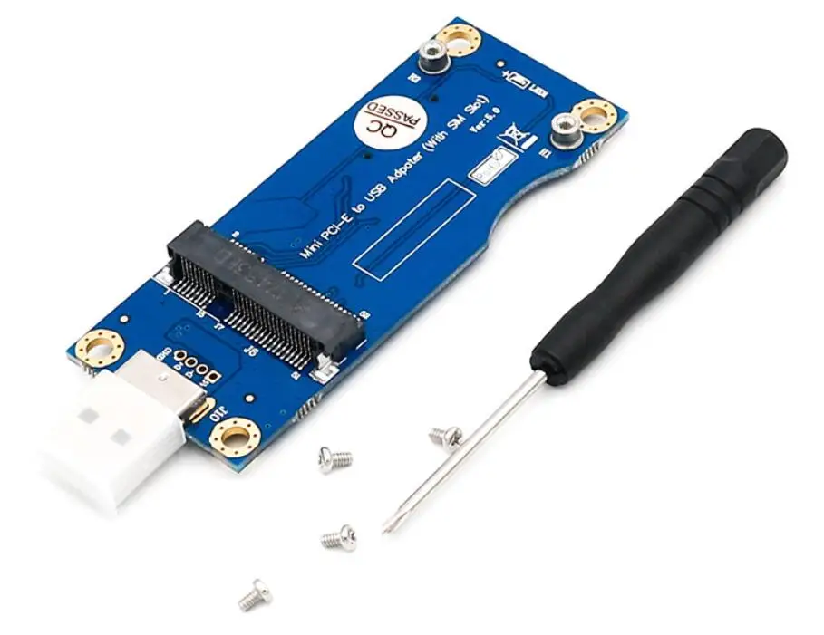 Usb To Mini Pcie Pcie Convert Card Adapter With Sim Slot Ver 5.0 For