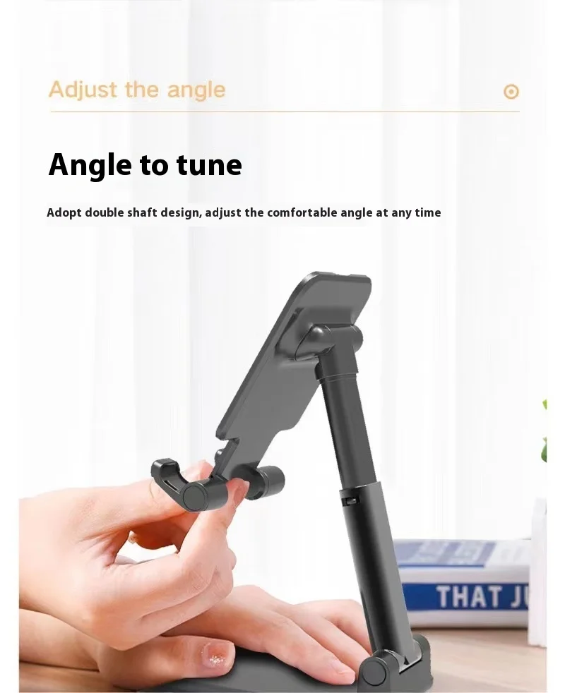 便携式防抱死制动系统可折叠手机支架通用平板电脑手机支架可扩展懒人桌面支架在线直播