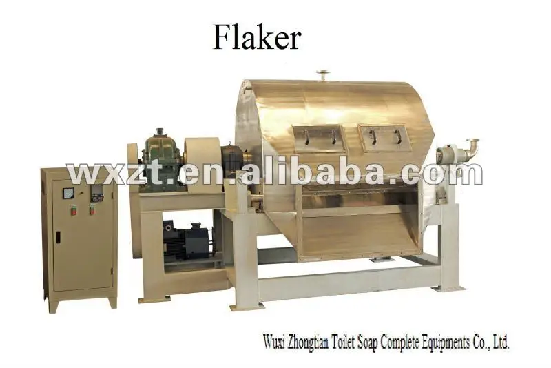 Good quality stearic acid chemical drum Flaker machine for indonesia market.jpg