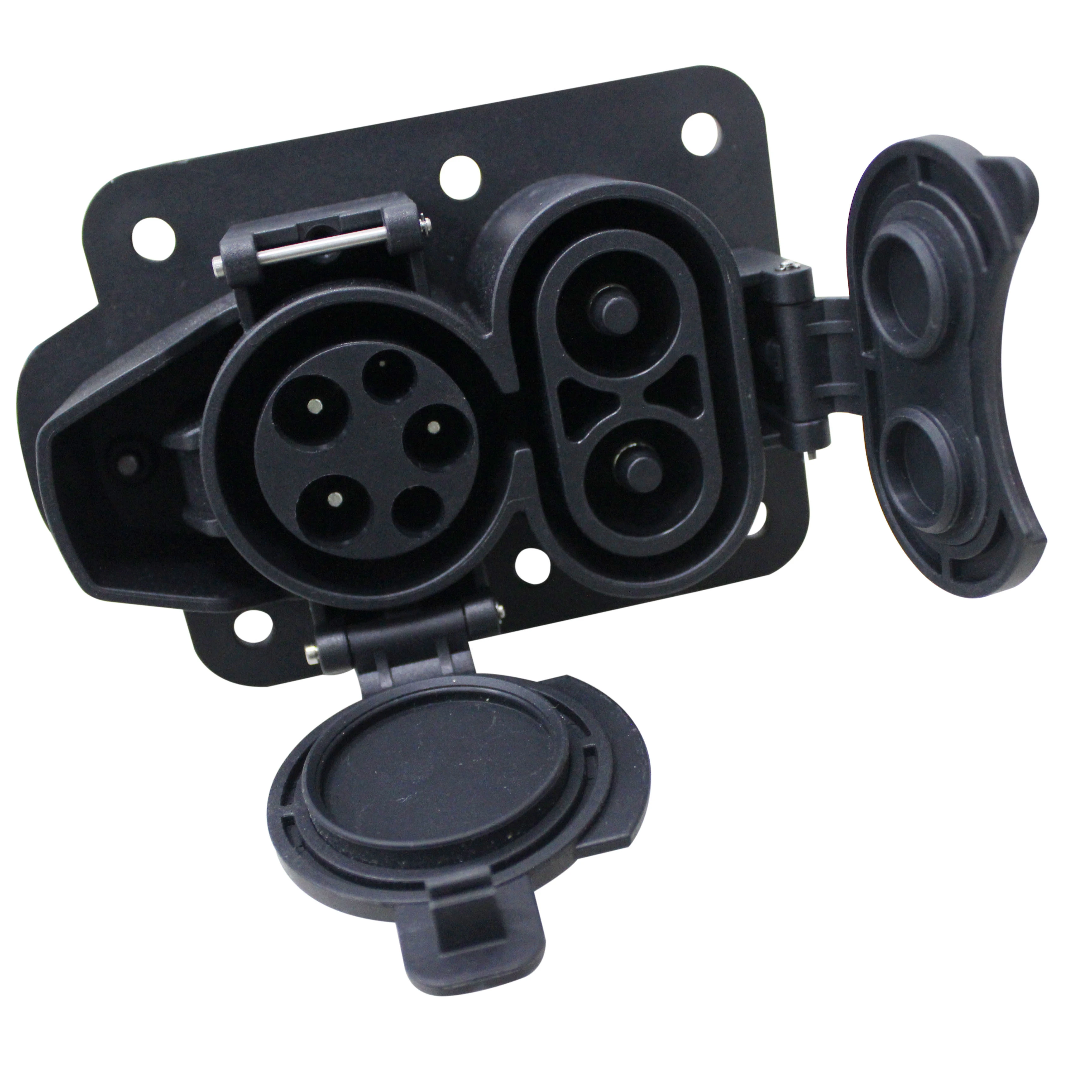 CCS1 Port Combo1 1000V DC Charging Socket for Electric Vehicles 200A ...