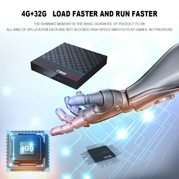 T95 Max Plus Smart Tv Box Firmware Update S905x3 Ram 4gb 32 Gb Android