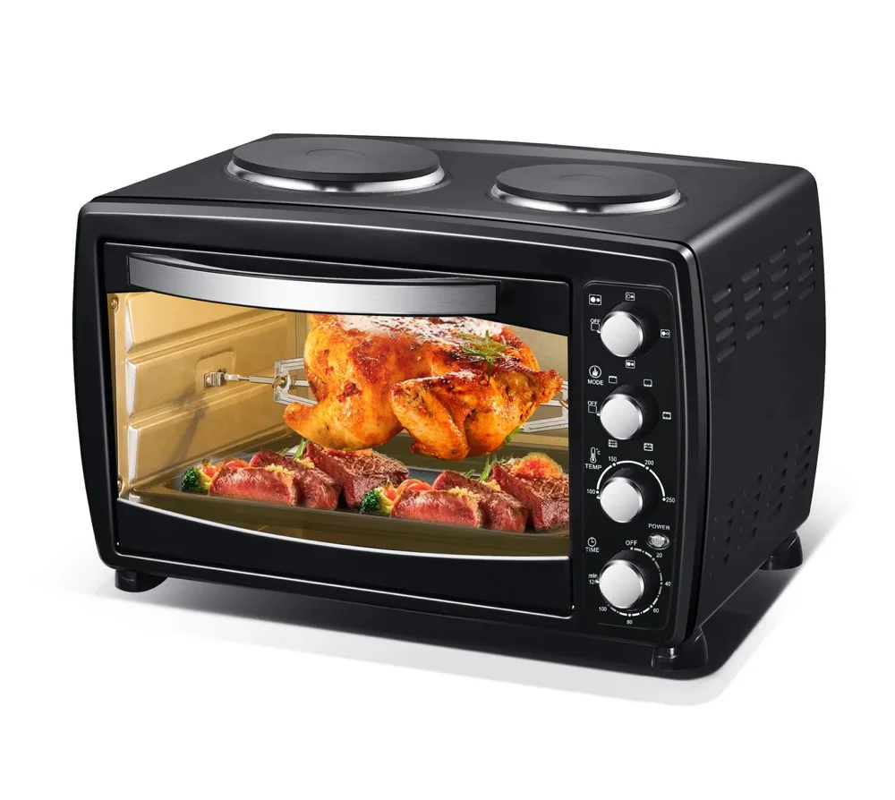 38l 3200w Posida Hot Plate Turbo Oven Electric Multifunctional Oven ...