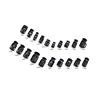 Nylon cord stopper or toggle for garments,handbags and shoes KS30016#
