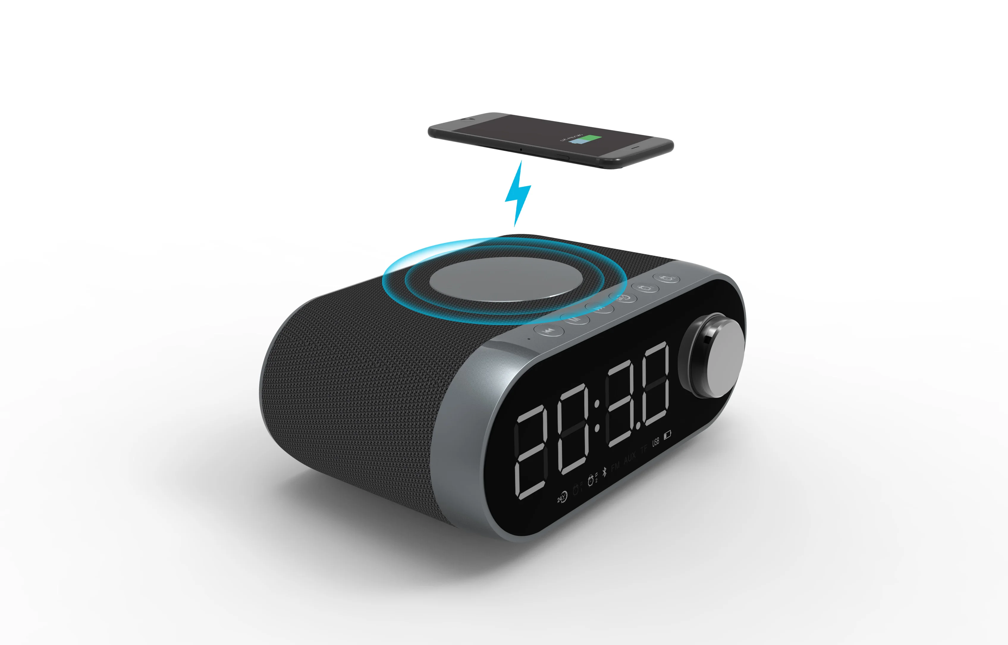 QI 10w wireless charge bluetooth speaker eco-friendly wireless bluetooth speaker - ANKUX.COM
