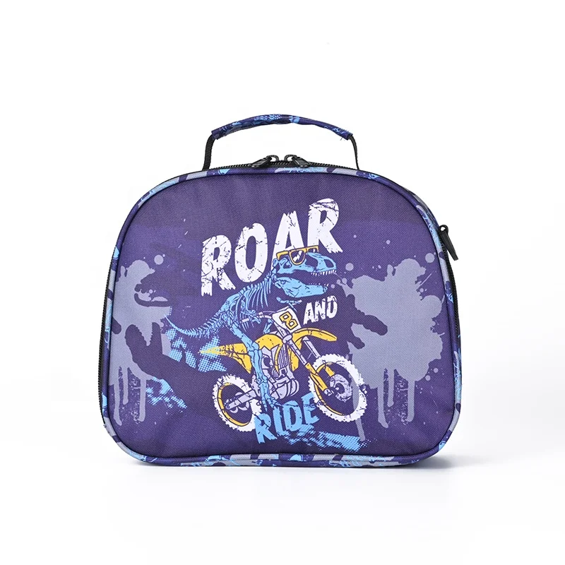 Custom Lunch Cooler Side Bags For Boys Straps Crossbody Kids Lunch Bags