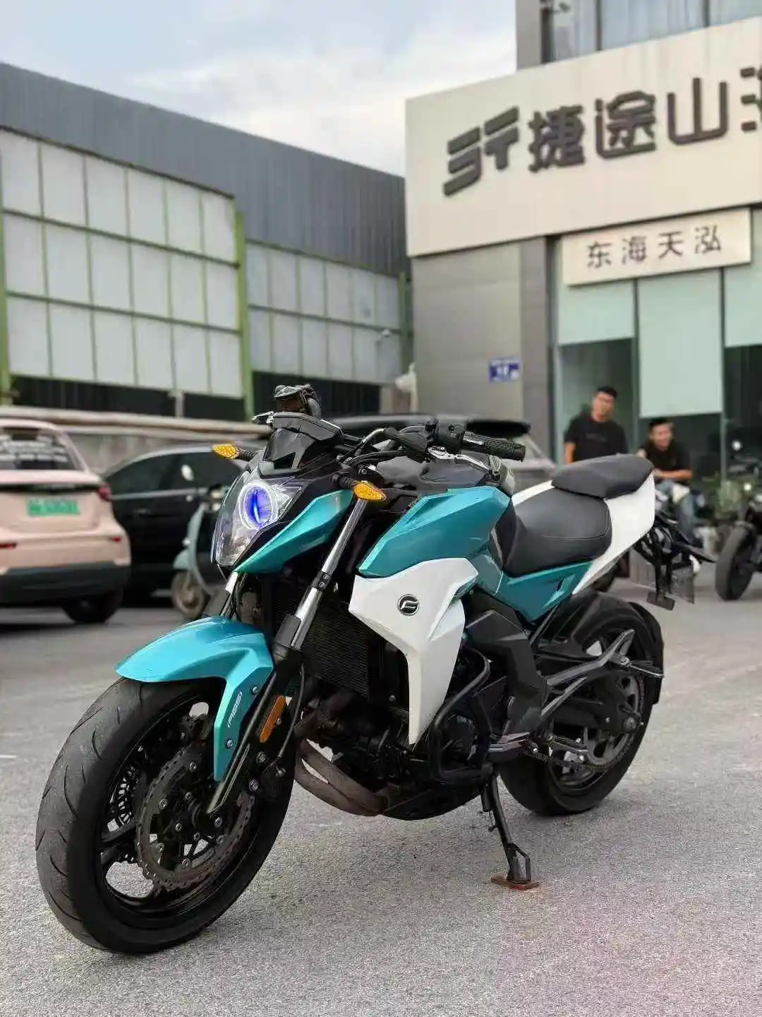 CFMOTO 400NK 400cc Inline Twin Cylinder Liquid Cooled Street Motorcycle ...