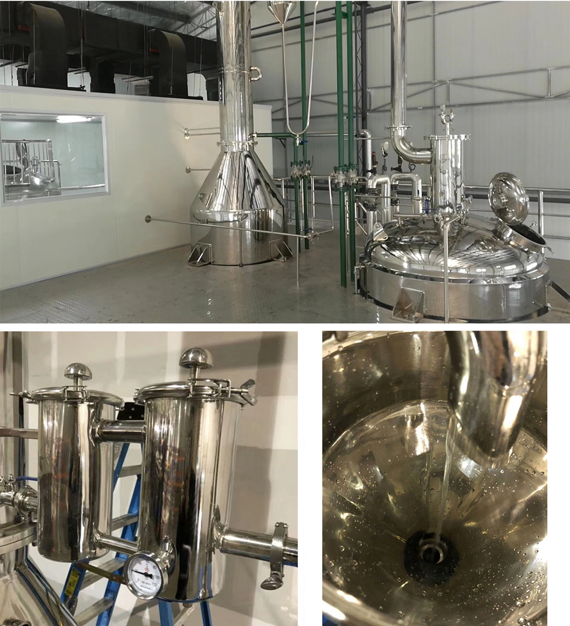 Butane Hexane Ethanol Solvent Extraction Hemp Equipment Closedloop