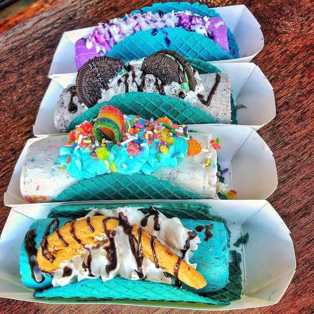 Factory Supply Round Plate Ice Cream Cone Machine With Rolled Fried Ice