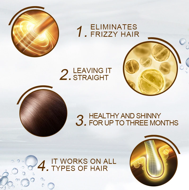 Keratin Begradigen Shampoo Therapie Starke Behandlung Reparatur