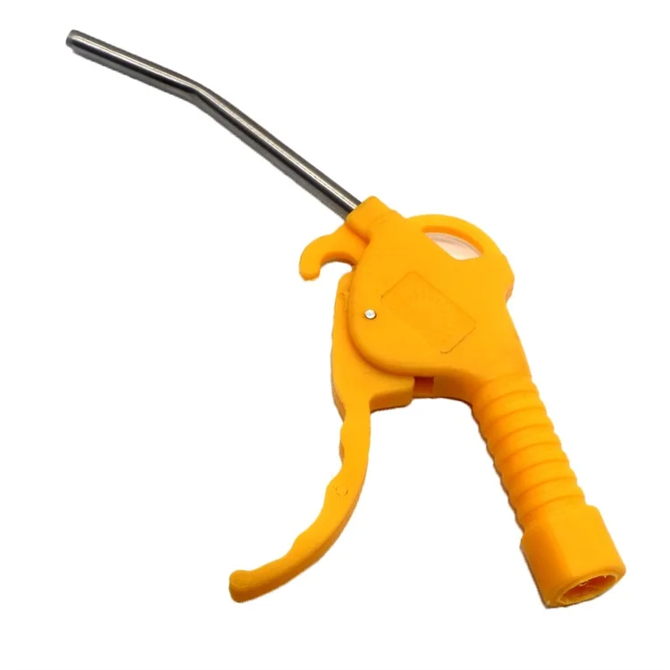 syd-1190-3 1/4 寸女塑料空气处理风枪黄色空气除