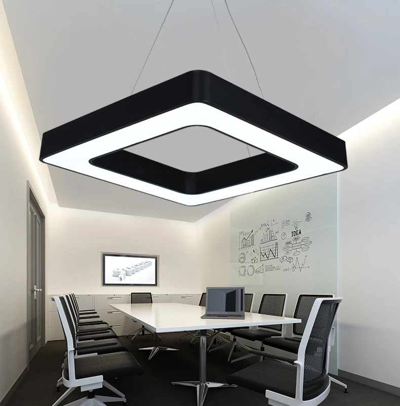 product led shaped star creative irregular hexagonal pendant light for office gym shopping mall supermarket energy efficient-25