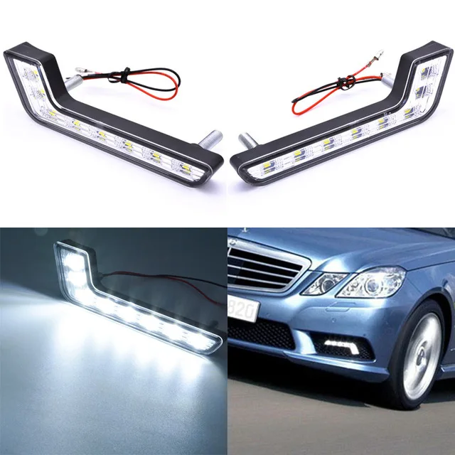 L字型8ledデイタイムランニングライトフロントフォグドライビングランプヘッドライトdrlデイライト12v8ledホワイトdrlデイライトランプ -  Buy L 字型 8led デイタイムランニングライト曇駆動、ドライビングランプヘッドライト Drl デイライト、 Drl デイライト 12 V 8  Led ...