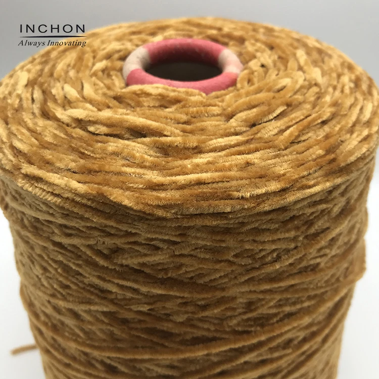 chenille macro flat yarn