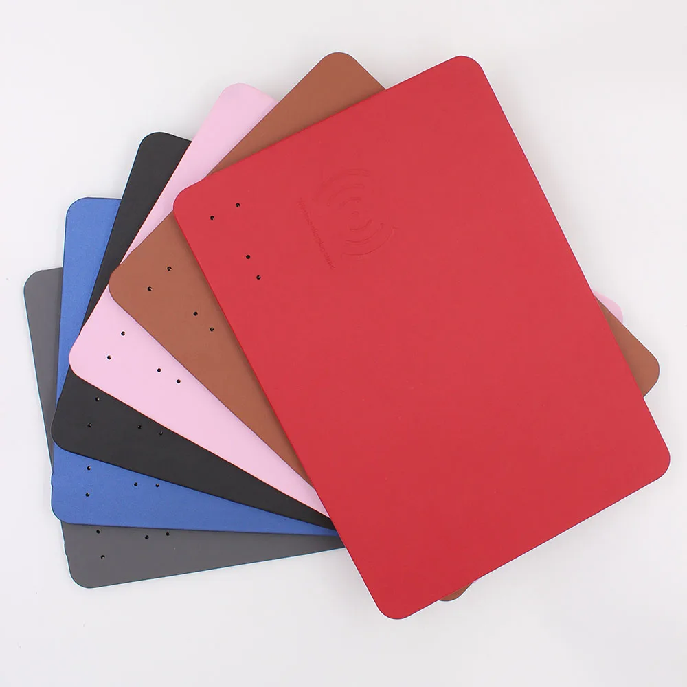 pu 皮革无线充电鼠标垫为 iphone 三星 android 移动