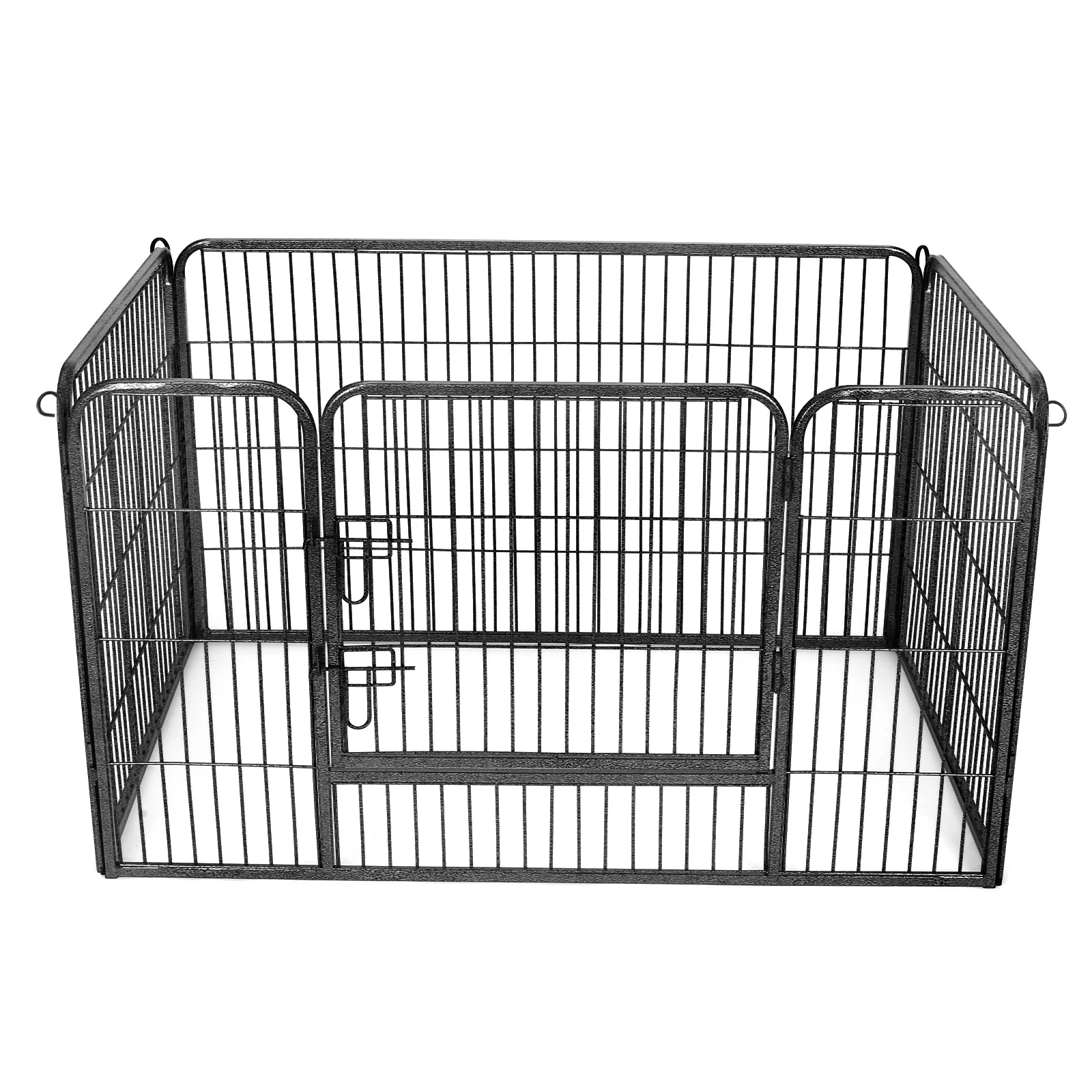 Feandrea Ppk04gy High Quality Stackable Dog Cage Metal Kennels Pet Wire