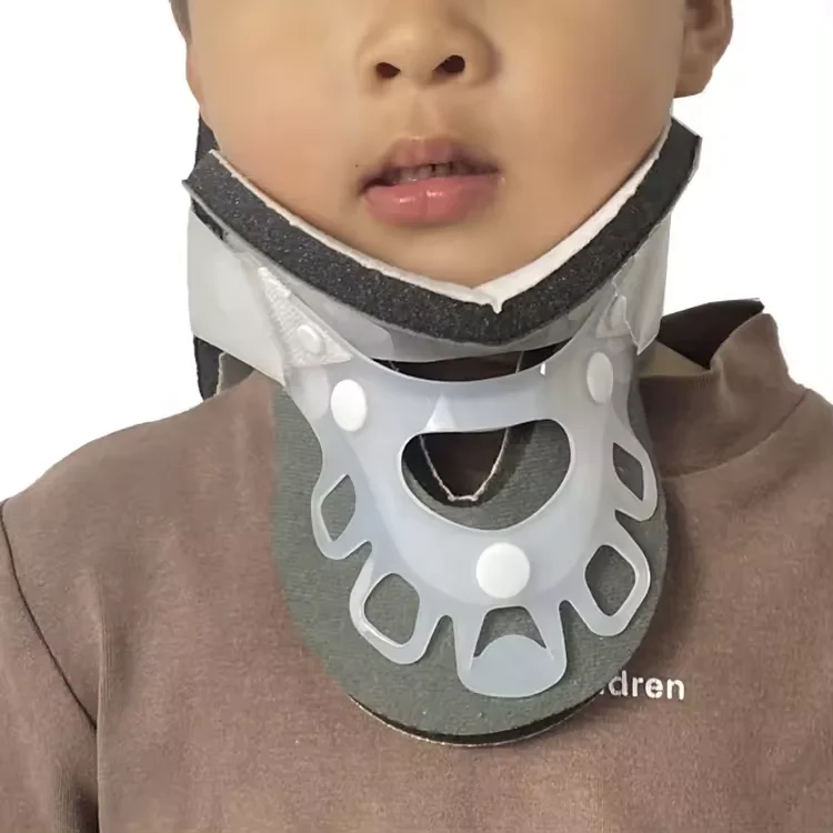 Adult and Child Neck Traction Collar Cervical Support Brace for Rehabilitation Therapy Supplies manufacture