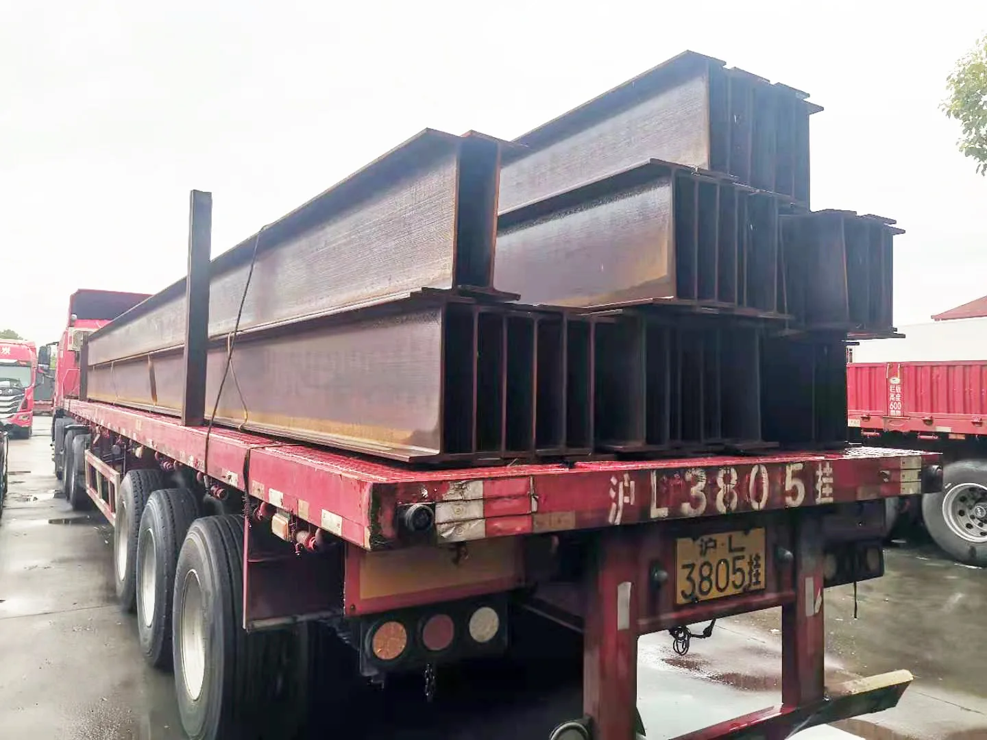 Jiangsu Manufacturer's T-Shaped Steel Rod Hot-Rolled Welded Anti-Falling Guide Rail Can Punch Many Materials Iron Product