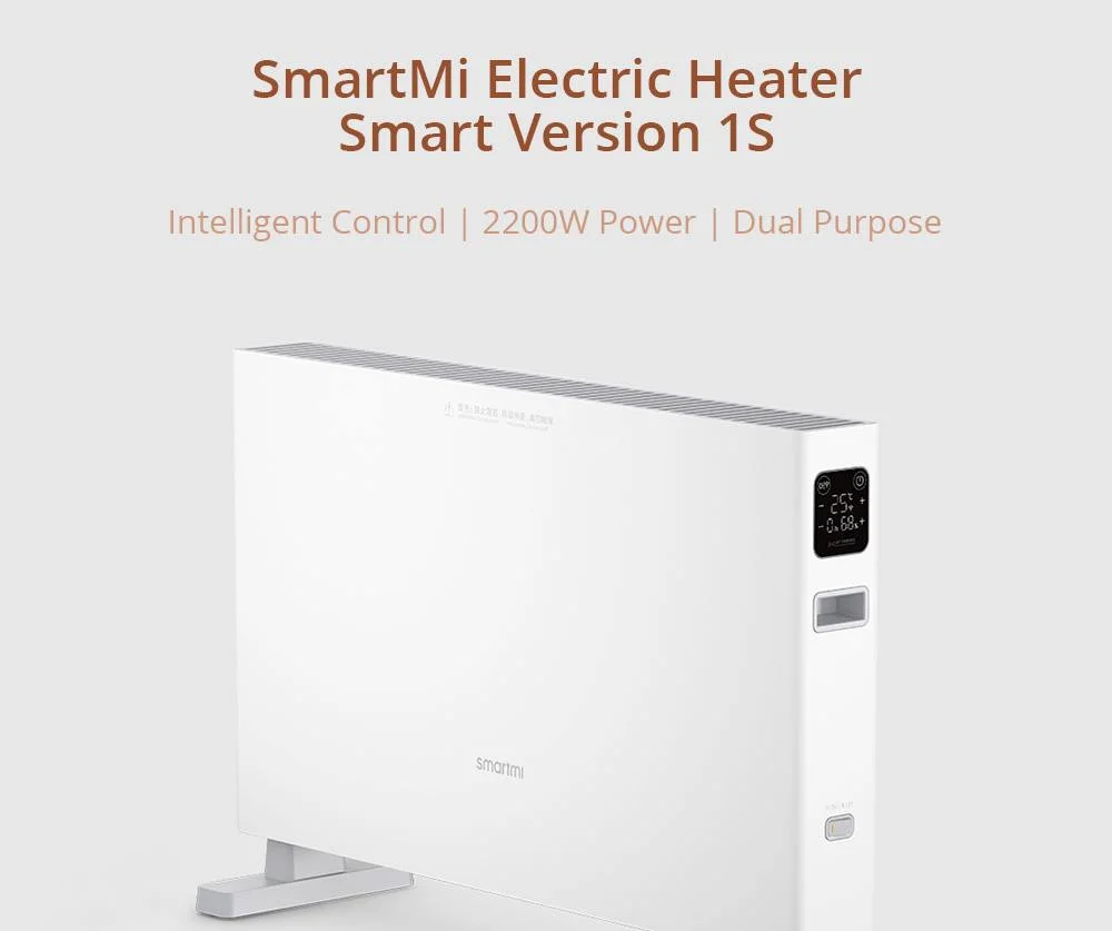 Умный керамический обогреватель xiaomi smartmi smart heater znnfj07zm обзор