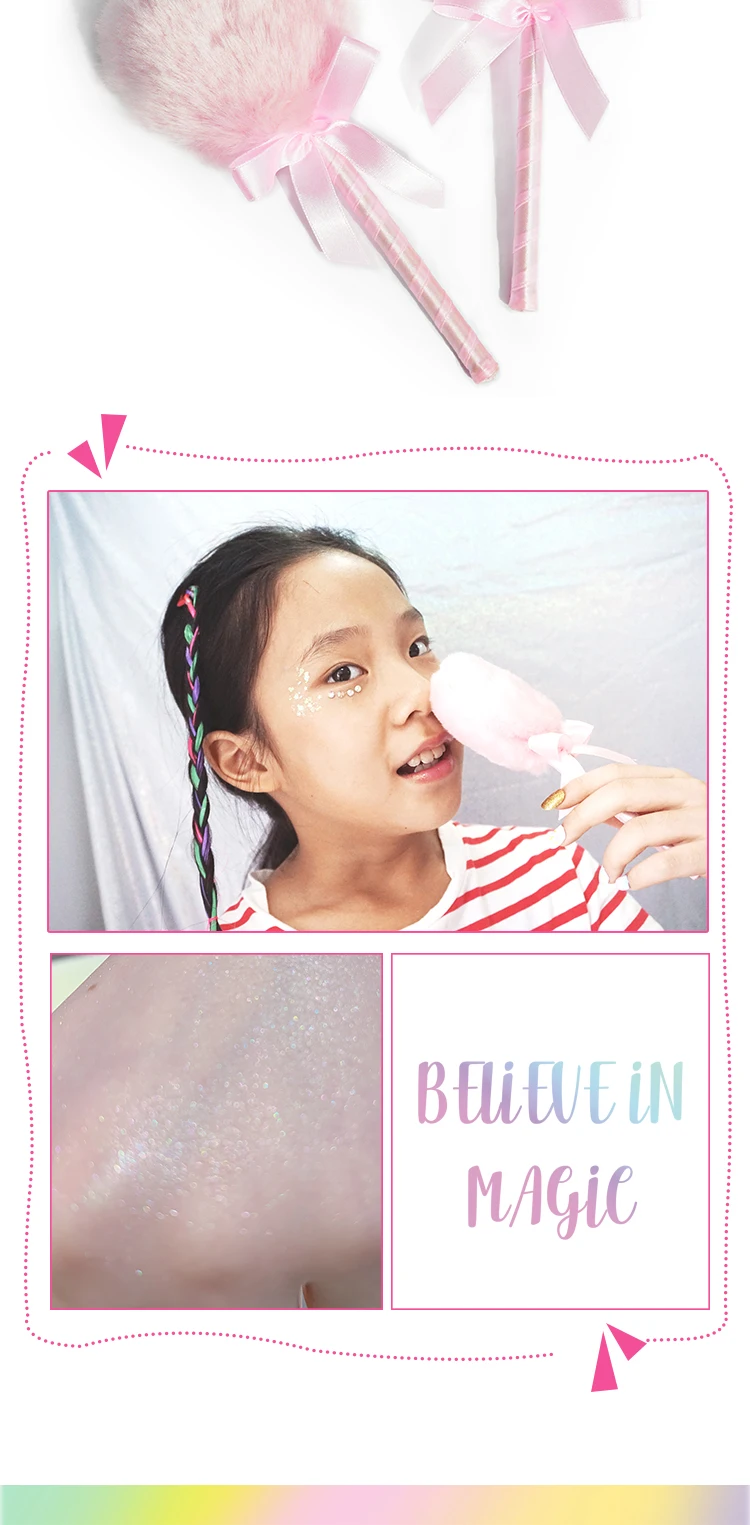 Cute Magic Fairy Shimmer Wand Use For Beauty Girls Body Glitter And