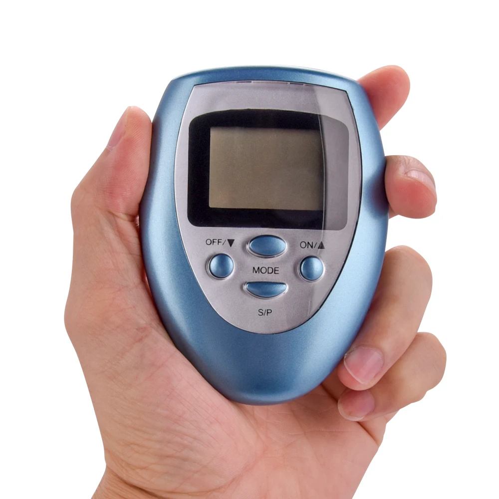 LCD Screen Pain Relief Electric Therapy Pulse Muscle Stimulator Battery Powered Health Care 8 Modes TENS Body Massager.jpg