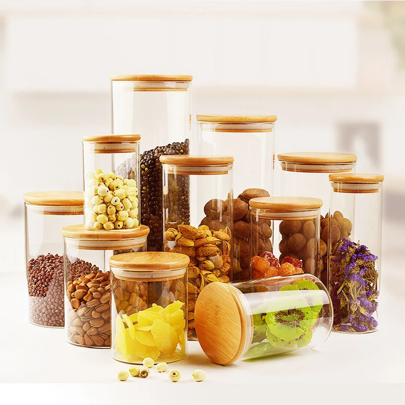 500ml clear Vacuum Seal Honey Glass Jar