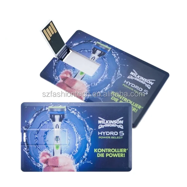 Wedding gift custom logo Credit card usb flash drive, advertising USB gifts business card 4gb 8gb 16gb 32gb pendrive - ANKUX.COM