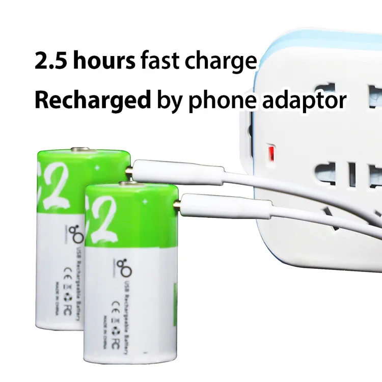 High Quality Aaa Battery 1.2v Usb Battery Rechargeable Battery Toy Car Aa Usb Rechargeable