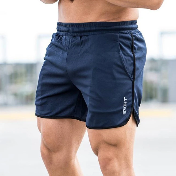 100% Polyester Quick Drying Sports Gym Fitness Shorts - Buy Sports ...
