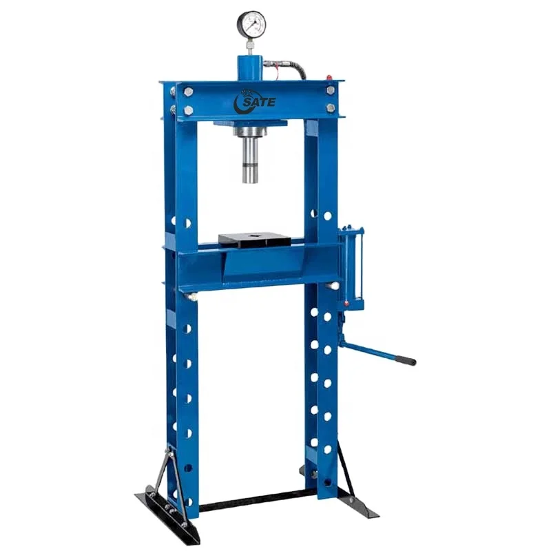 Ce Standard Vehicle Equipment 50ton Air Hydraulic Shop Press With Gauge