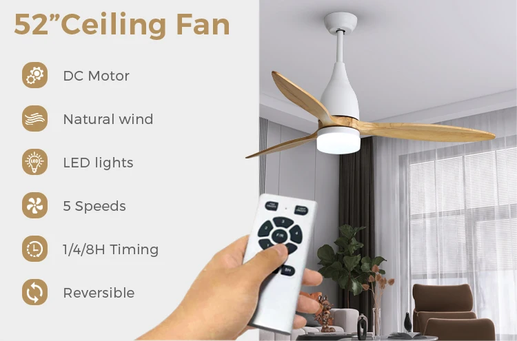 Ceiling Fan, Electric Power, DC 26W - detail 4