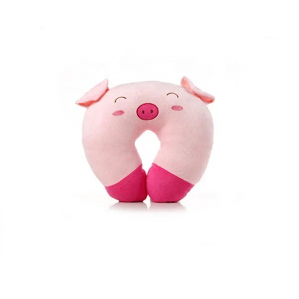 cute pink pig comfort cartoon pillows
