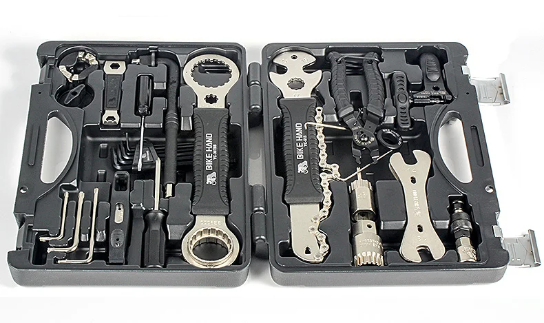 3118 Bike Tool BRAND NEW!! Details about   VIA CYCLE 11 in 1 Folding Bicycle Tool Kit Model 