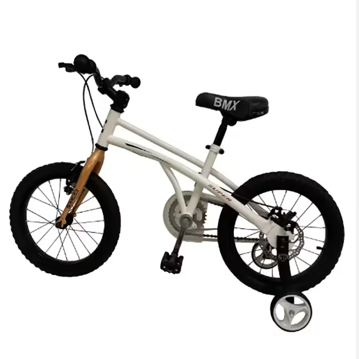 product white color princess 16 inch girls bicicleta children s bicycle baby cycle kids bike for 5 6 7 8 9 10 years girl velo enfant-2