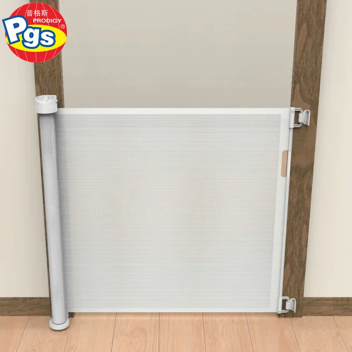 Extra Wide Retractable Baby Security Gate Folding Children Safety Stair Gate Stair Gate For