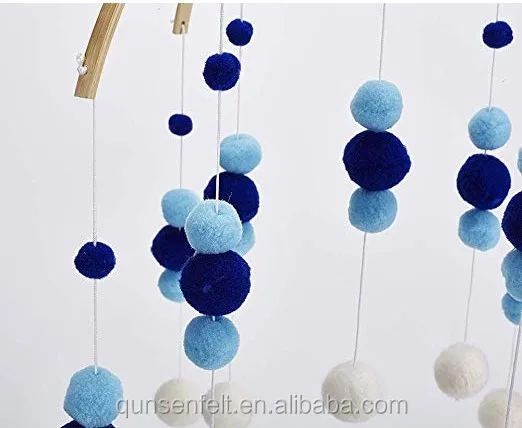 felt baby mobile