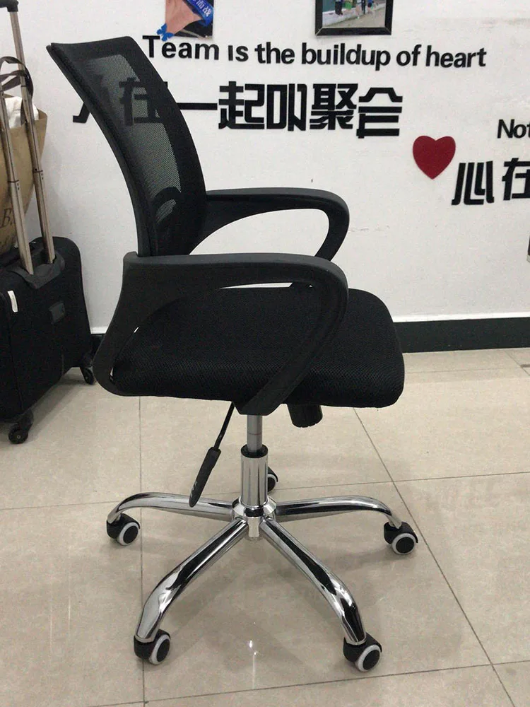 China factory office furniture ergonomic swivel mid-back mesh office chair