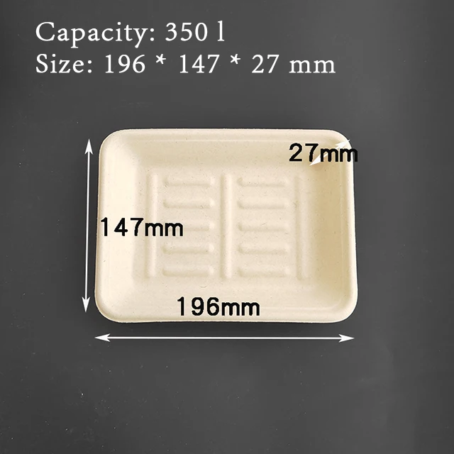 disposable food tray