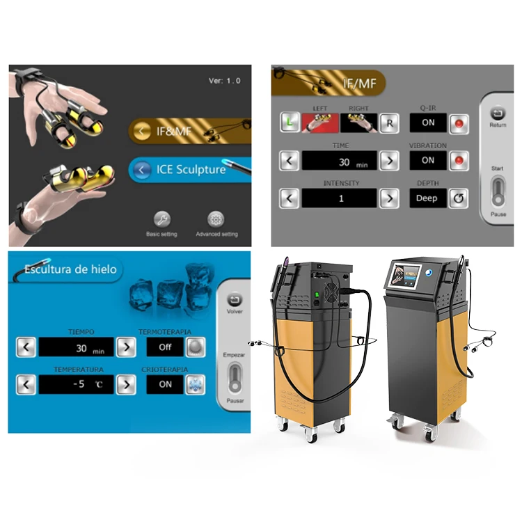 New 2021 Idea Fohow Meridians Massage Machine Micro Current Machine